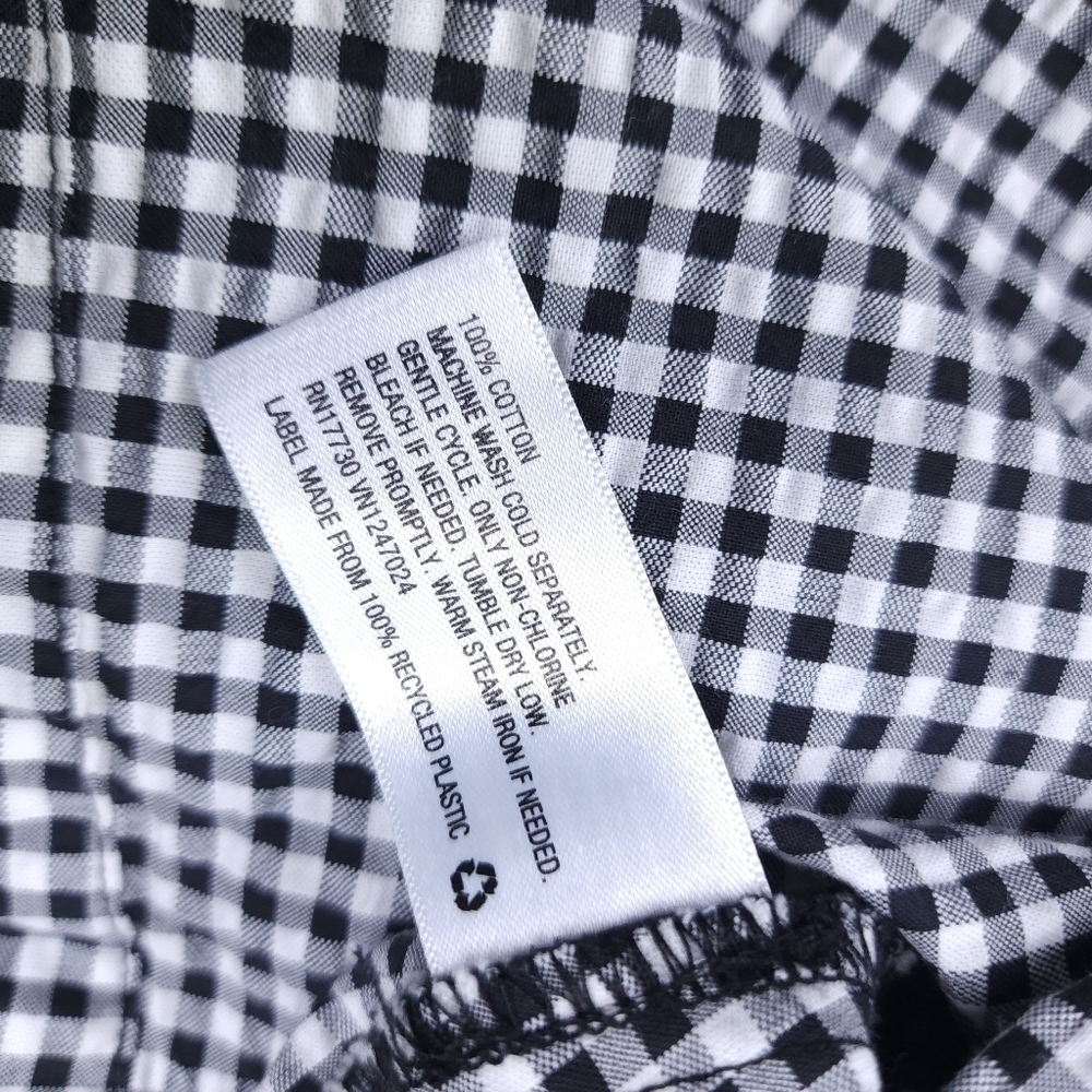 New Lisa Marie Fernandez Black White Seersucker Belted Button Down Maxi Dress XS - Picture 9 of 15